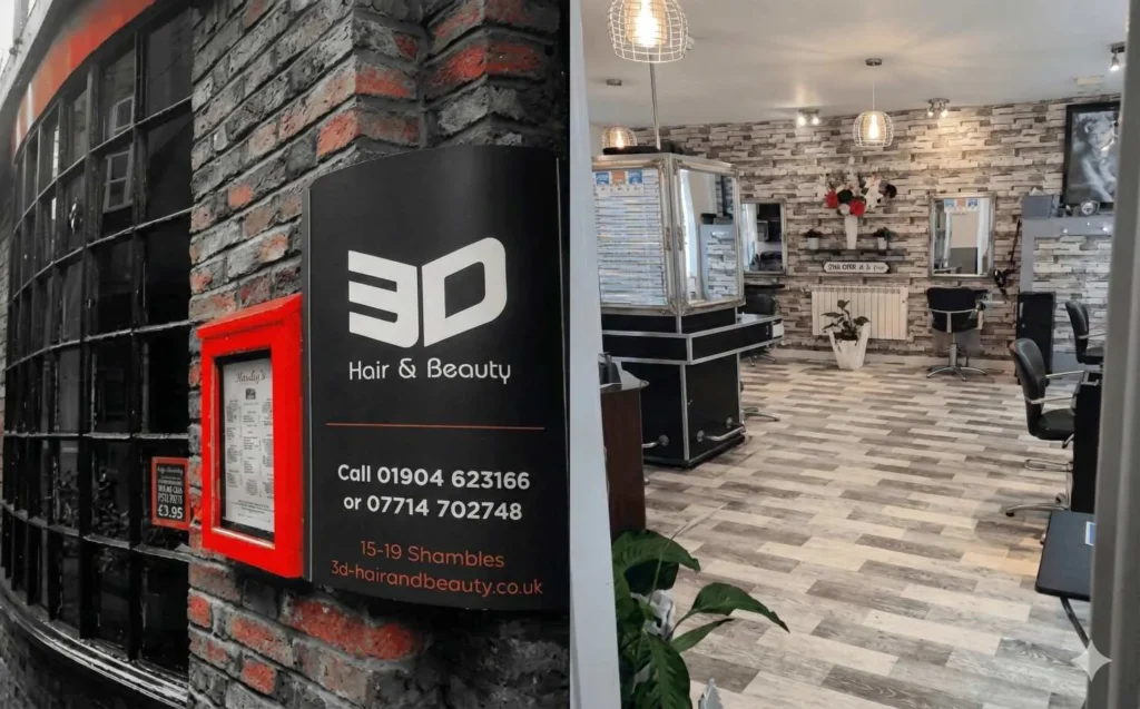 3D Hair and Beauty York - Shambles Market