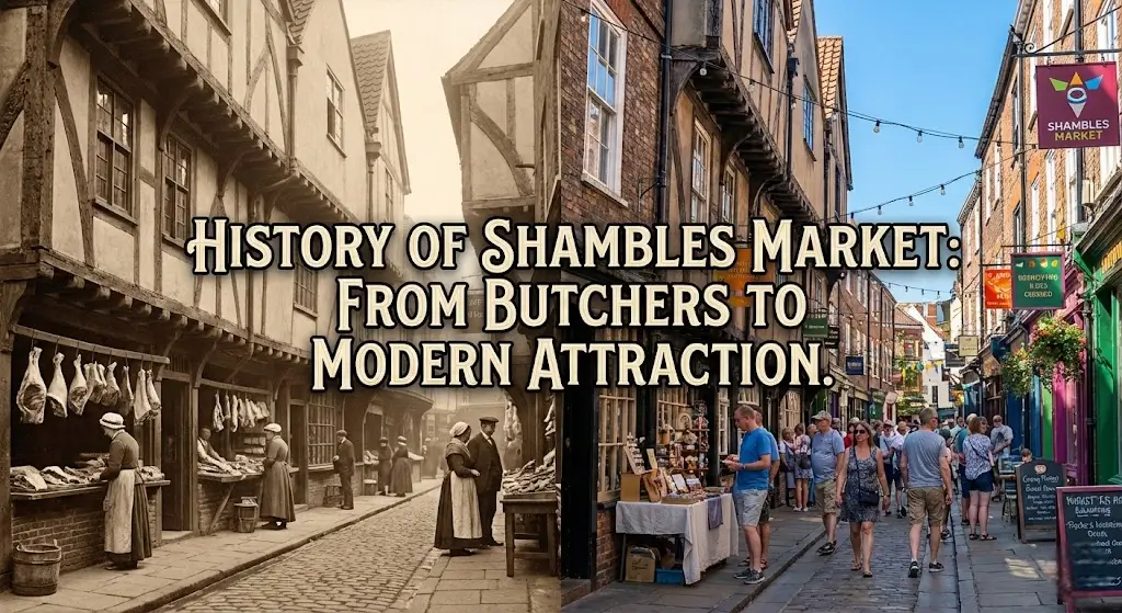 History of Shambles Market, York From Butchers to Modern Attraction york