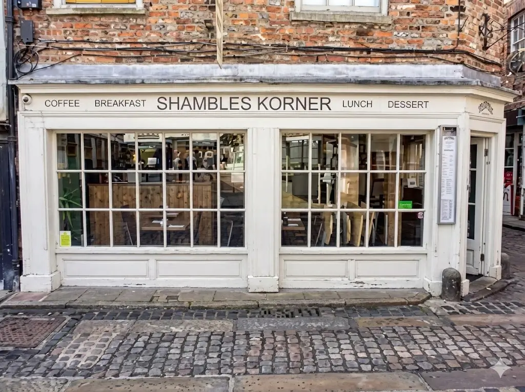 shambles korner York - Shambles Market