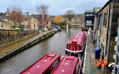 Skipton Market River View -