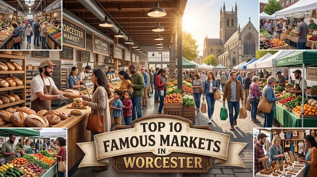 Top 10 Worcester Markets famous