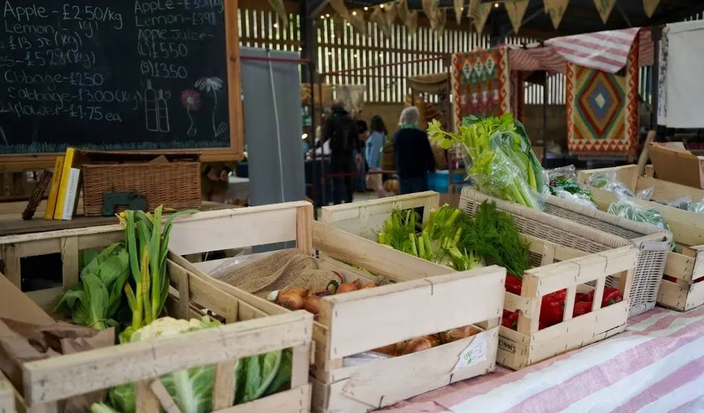 The Farmyard Market Truro inside view